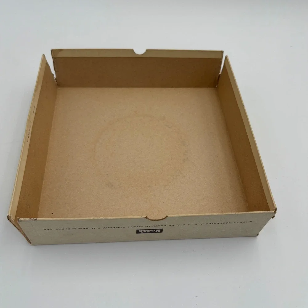 Kodak Carousel Slide Tray 80 Capacity Black Good Vintage Missing Lock Ring